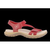 Free Spirit Aruba sandal rött skinn