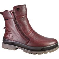 G Comfort boots i burgundy skinn