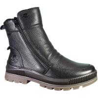 G Comfort boots i svart skinn