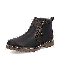 Rieker boots i brunt skinn