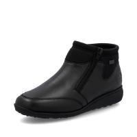 Rieker boots i svart skinn