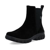 Rieker boots svart mocka
