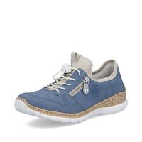 Rieker damsko i ljusblå