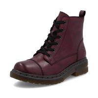 Rieker känga i burgundy skinn