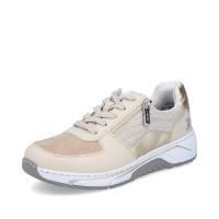 Rieker sneaker beige extra bred