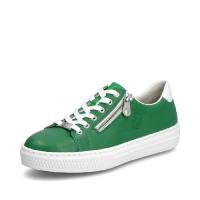 Rieker sneaker i grönt skinn