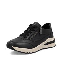 Rieker sneaker i svart skinn