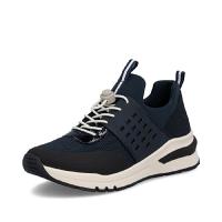 Rieker sneaker marinblå extra bred
