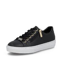 Rieker sneaker svart skinn