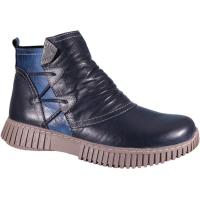 Rosa Negra boots blått skinn
