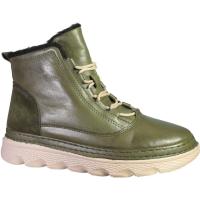 Rosa Negra boots grönt skinn