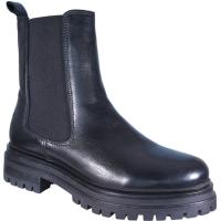 Rosa Negra boots i svart skinn