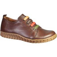 Rosa Negra sneaker brunt skinn
