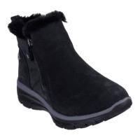 Skechers Relaxed Fit: Easy Going - High Zip 2 - Waterproof - Blackboots dam svart