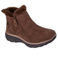 Skechers Relaxed Fit: Easy Going - High Zip 2 - Waterproof - Brown boots dam brun
