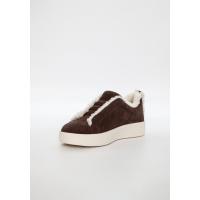 Duffy sneaker - LEUCA CINQUE i mörkbrun mocka